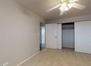 Spacious closets